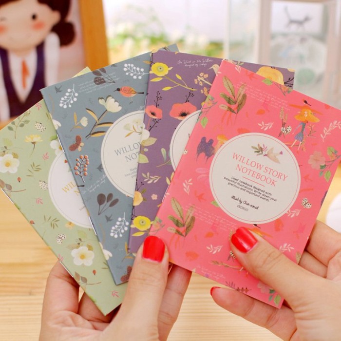 NOTEBOOK MINI LUCU - BUKU CATATAN ORET ORETAN COMPACT - TRAVEL BOOK