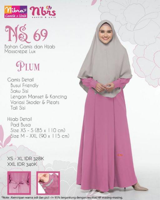 Nbrs/ Nibras Sarimbit/couple 89 Navy /couple 89 Brown