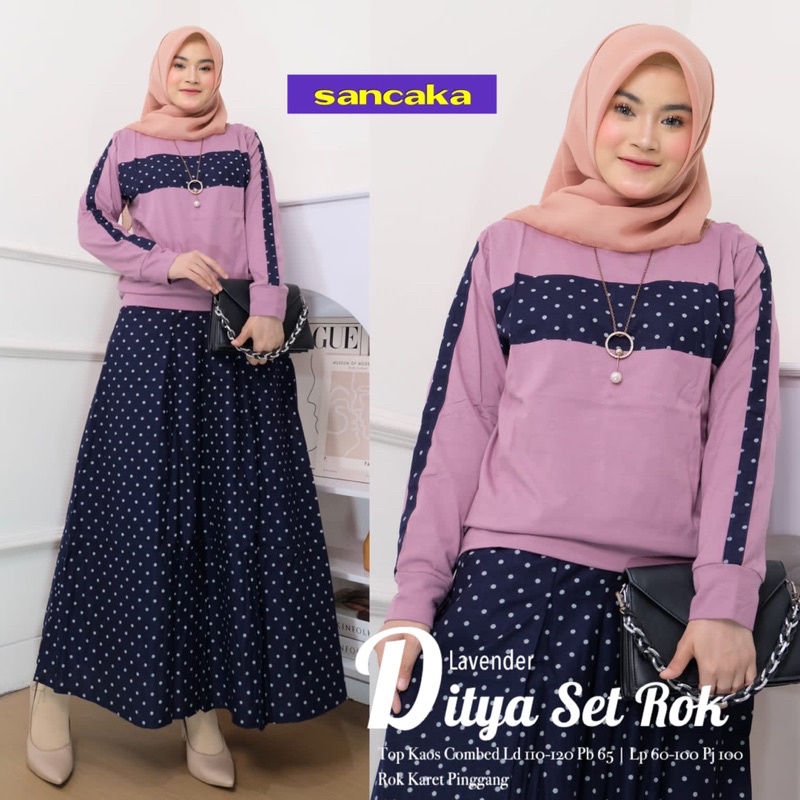 DITYA SET ROK PREMIUM  BY SANCAKA