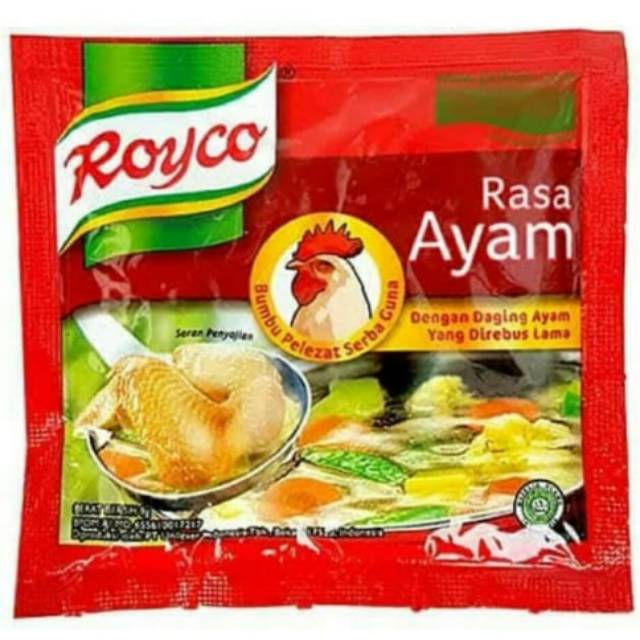 

Royco Rasa Ayam Sachet 9gr( 12 bungkus / lembar) / Penyedap Rasa