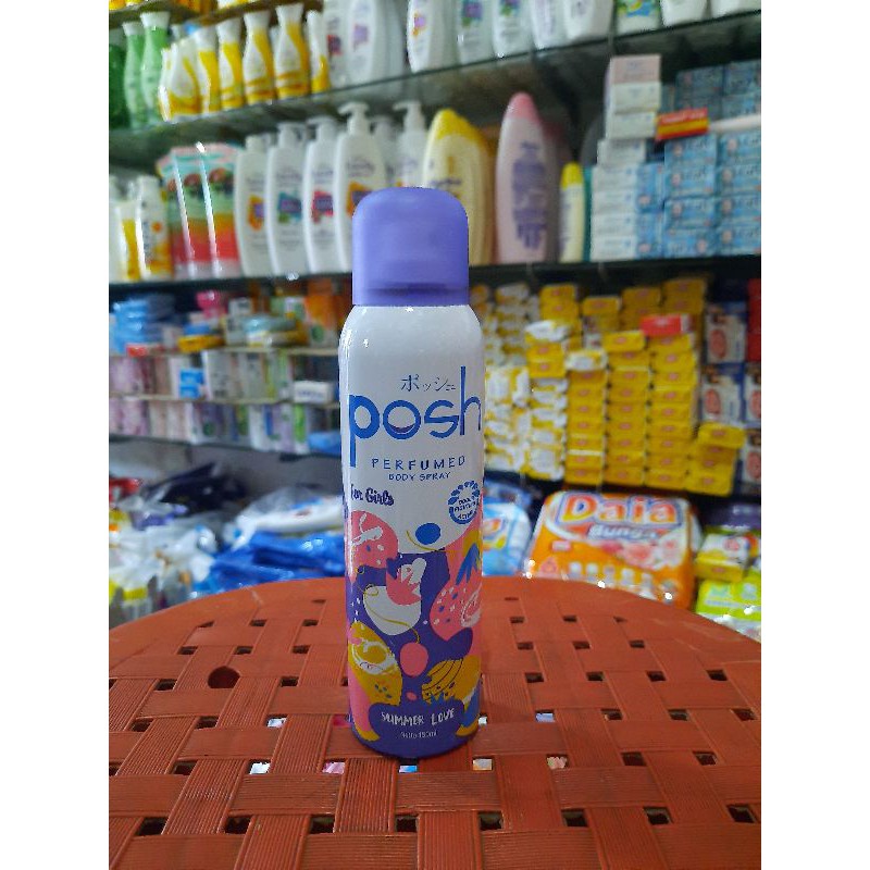 Parfumed Posh body spray parfum wanita aktifitas luar lebih segar