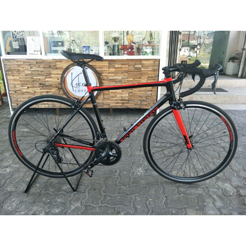 Preloved Roadbike Polygon Stratos Strattos S3 Size L Upgrade Tipis sepeda balap