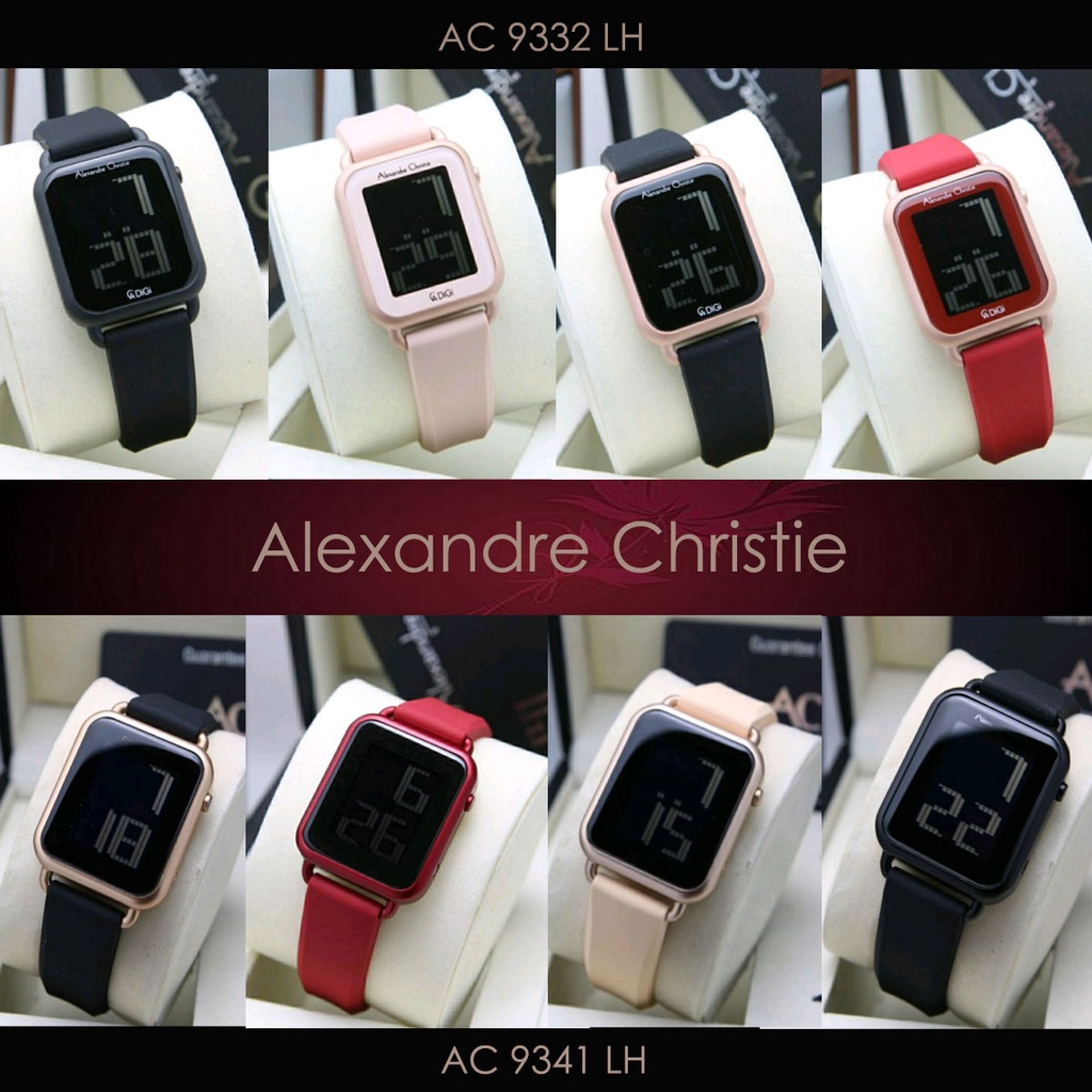 Alexandre Christie Ac 9341 / Ac 9332 / Ac 9369 Jam Tangan  Digital Original