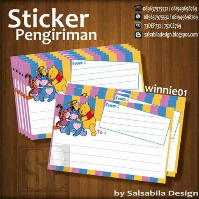 

Winnie the pooh stiker pengiriman