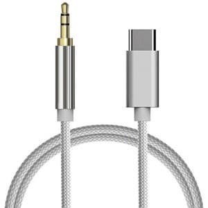 Type c to Aux 3.5mm Male Stereo Audio Kabel Cable PREMIUM SERIES 1M