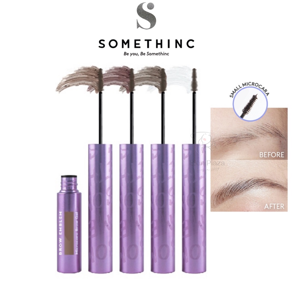 SOMETHINC BROW EMBLEM Microcara Brow Gel Waterproof Mascara Alis Make Up