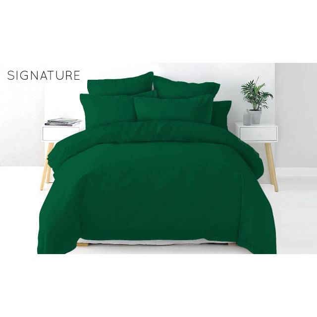 Bedcover Set King Polos Rosana Vito Dark Green 180/160x200 cm