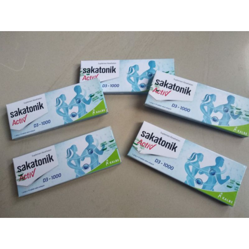 sakatonik active vitamin D3 1000 IU