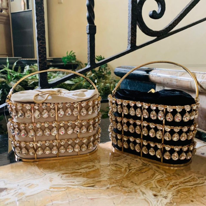 Tas Pesta / Clutch Pesta / Mewah Cantik Elegan 3614 - Hitam