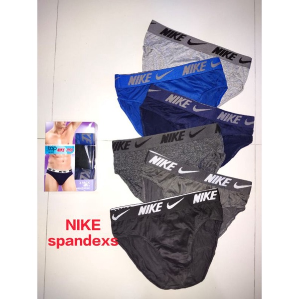 COD satu kotak isi 3 pcs sempak pria model segi tiga karet Bokser bahan katun