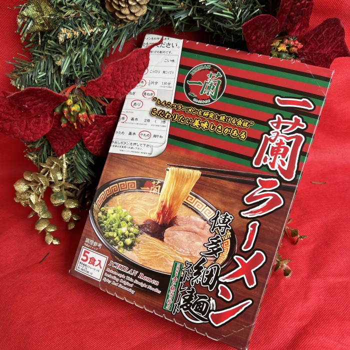 

Ichiran Ramen Hakata Thin Noodles Straight isi 5 porsi Original Jepang