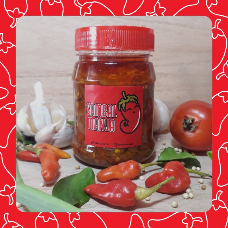 

sambel bawang by sambal manja kemasan 150gr