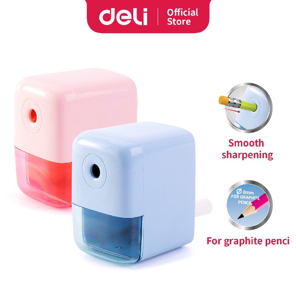 RAUTAN PENSIL PUTAR SERUTAN MEJA LUCU DELI 71158 SHARPENER