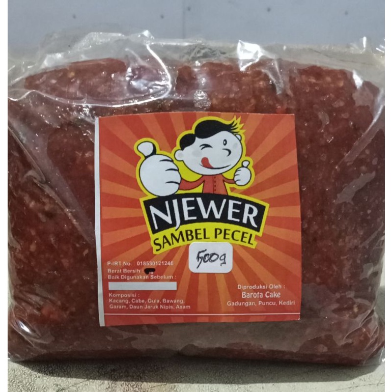

Sambel Pecel Kediri 500gram MURAH