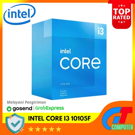 Intel Core i3 10105F 3.6Ghz Up To 4.3Ghz - Socket LGA 1200