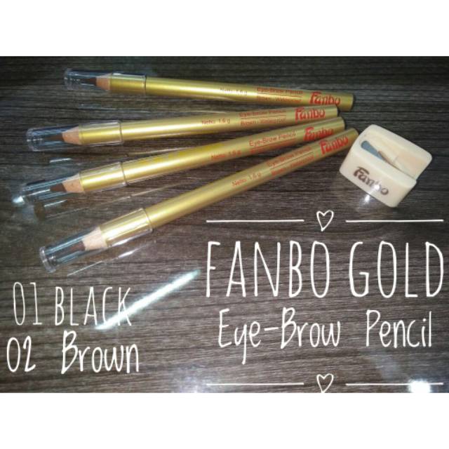 Fanbo Gold Eye Brow Pencil