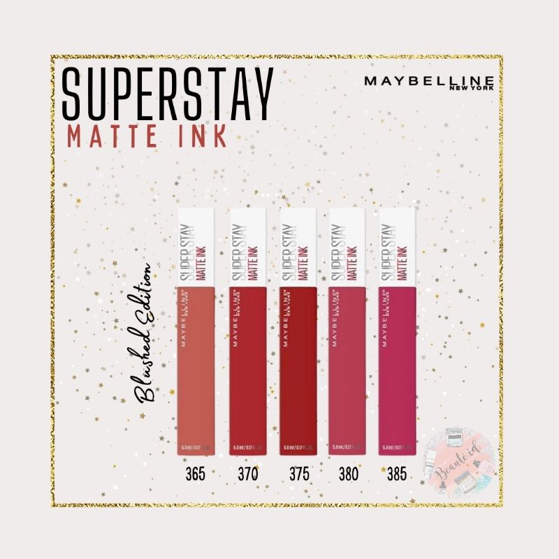 Maybelline Superstay Matte Ink Liquid Matte Lipstick Make Up ( Tahan Lama Hingga 24 Jam )