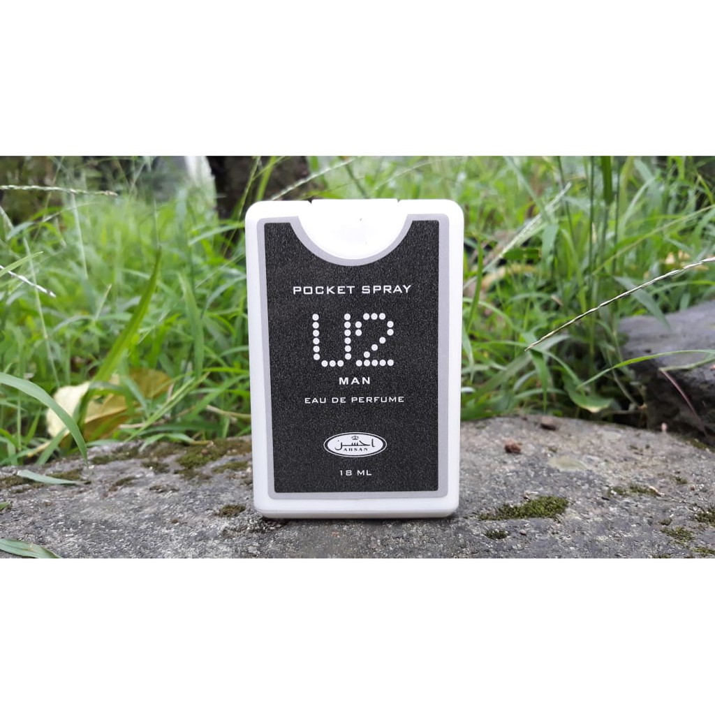 Parfum Ahsan U2 Man Natural Spray 18 Ml / Parfume U2Man