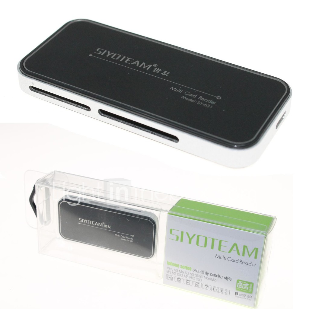 Siyoteam Multi Card Reader Usb 2.0 Model SY-631 5in1 High Quality