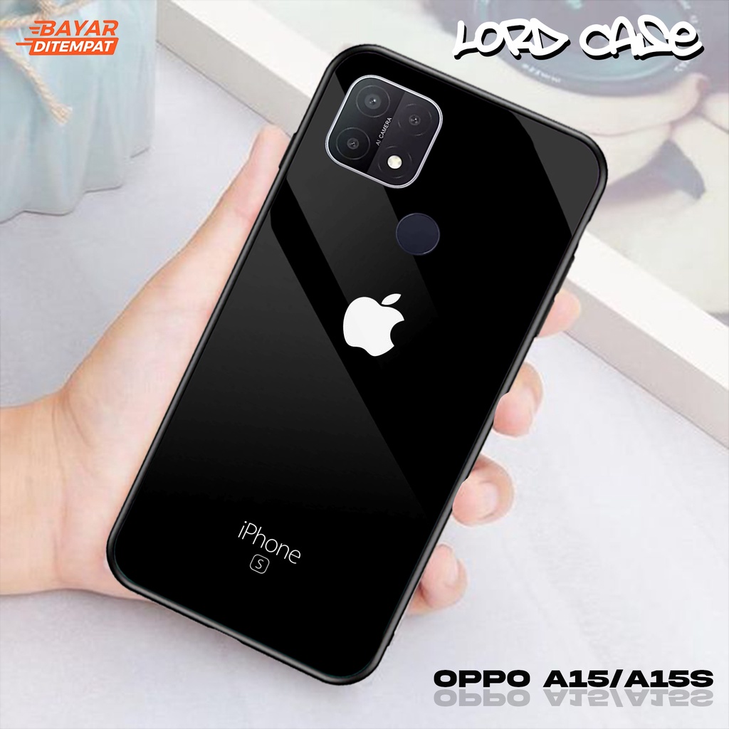 Case OPPO A15/A15S - Casing OPPO A15/A15S Terbaru 2022 Case lord case14 [ case Logo iphone laris ] S
