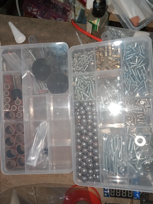 X20 Set Baut Mur Ring M3 - M4