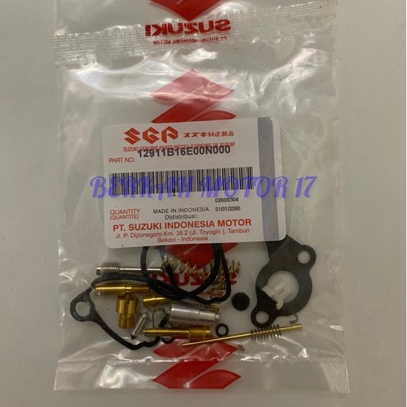 Repair Kit Karburator SATRIA FU 150 Repar Kit Karbu SUZUKI