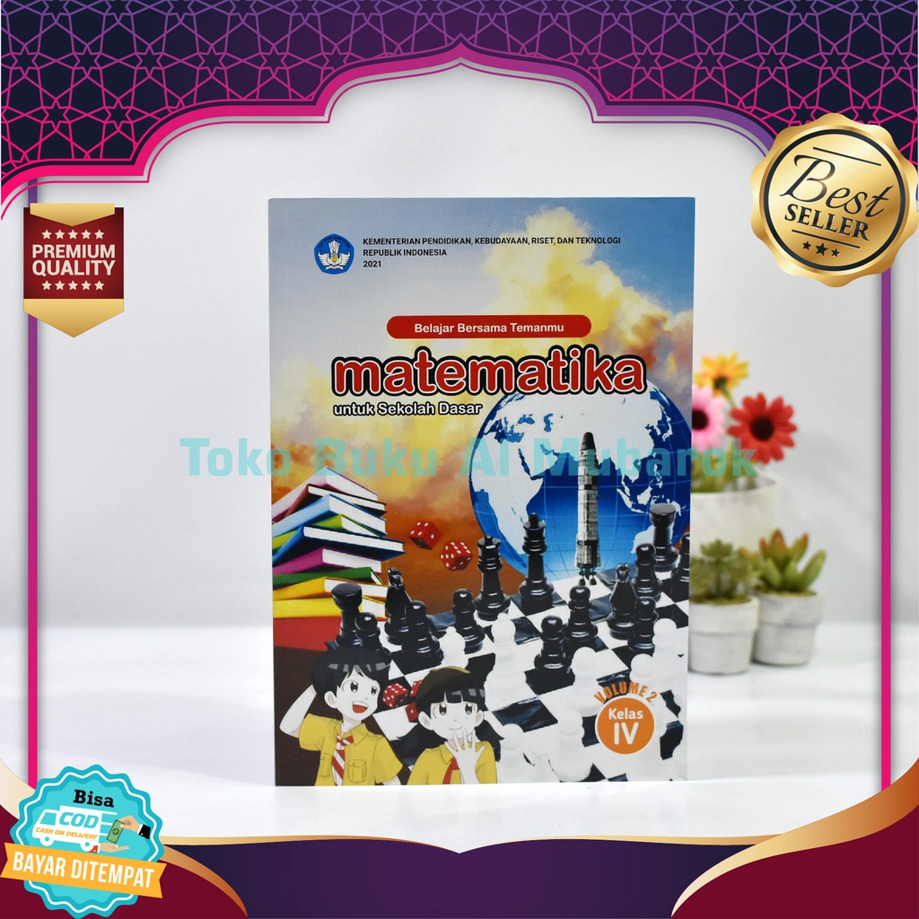 Buku Pelajaran Siswa SD Kelas 4 IV Kurikulum Merdeka Kurikulum Penggerak 2021 2022 Mapel Matematika 