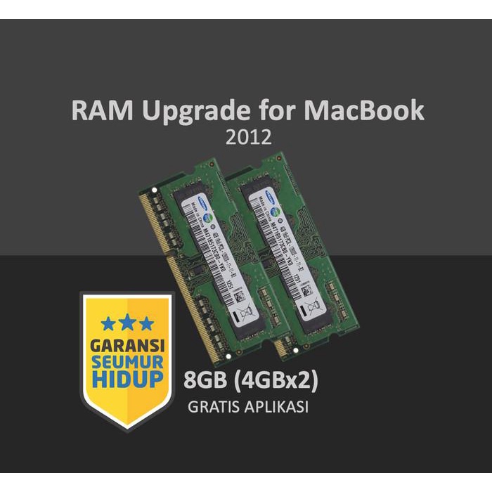 Ram Macbook Pro 2012 8Gb (4Gbx2)
