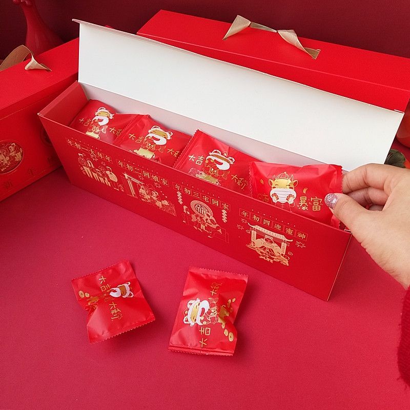 KOTAK HAMPER TENTENG SINCIA IMLEK ELEGANT TENTENG BOX NASTAR COOKIES