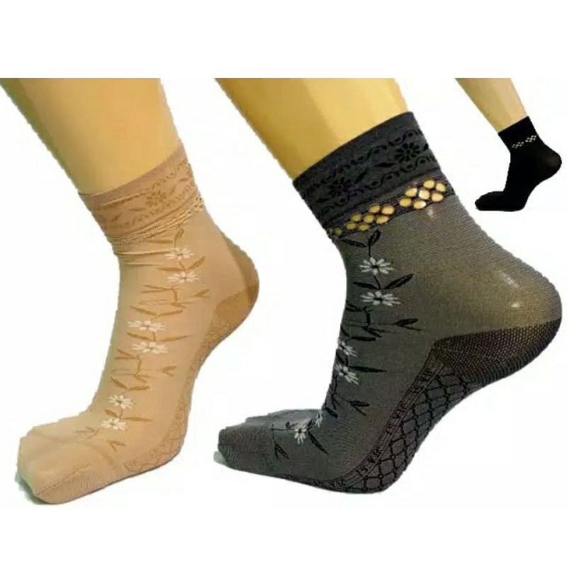 Kaos Kaki Stocking Motif Pendek Kaos Kaki Wanita Stocking Motif Pendek