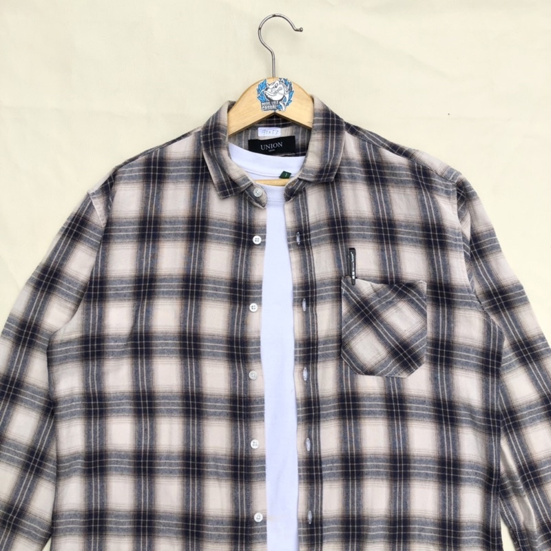 Kemeja Flannel Union