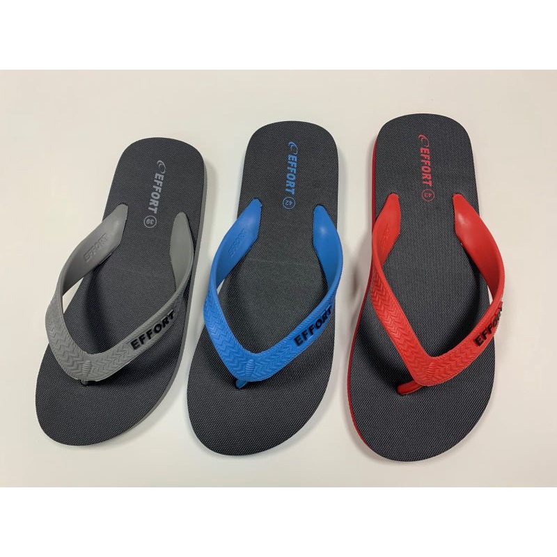 Sandal jepit Pria FULL Karet berkualitas EFFORT 39-43