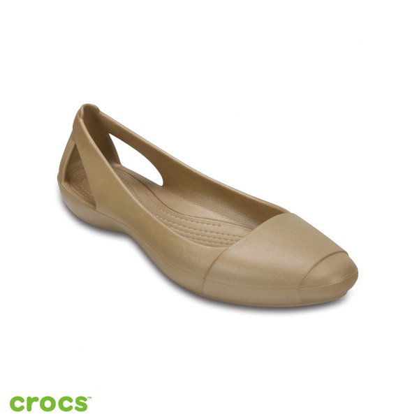 Sandal Wanita / Crocs Siena Flat Sepatu  / Crocs Wanita / Crocs Sienna / Fashion Wanita - Espresso -  202811-710