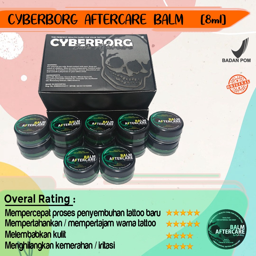 Cyberborg Tatto Salep Tatto, Sulam Alis Tato, Sulam Bibir 𝗨𝘁𝗸 menjaga warna Tatto & Mempercepat Peny