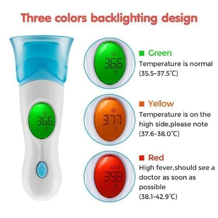 termometer bayi - digital baby thermometer 8 in 1