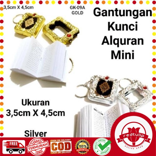 Gantungan Kunci Al Quran / alquran mini souvenir