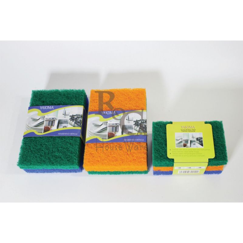 Spon Kasar Tebal Cuci Piring Kecil / Besar