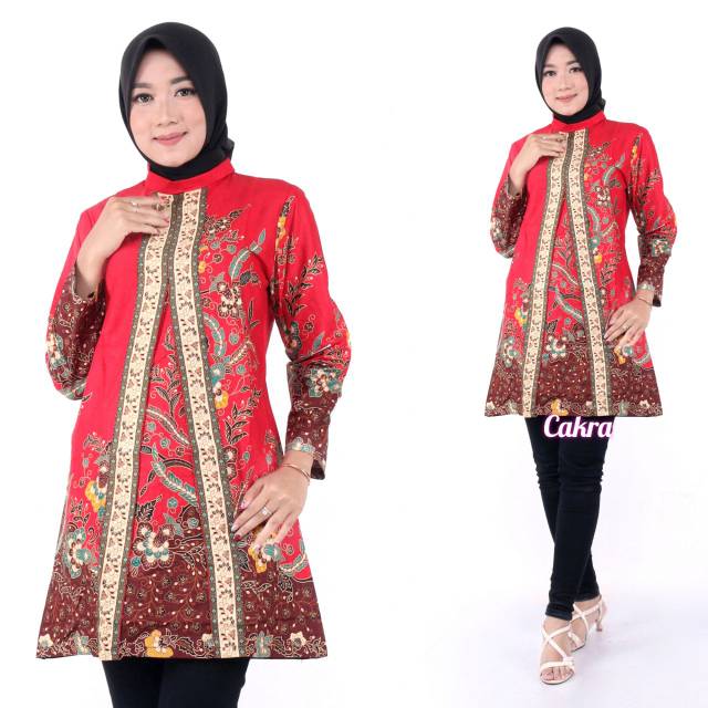 Tunik sanaya / tunik batik Pekalongan / tunik unggul jaya