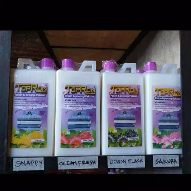 Topron pelicin & pewangi pakaian
