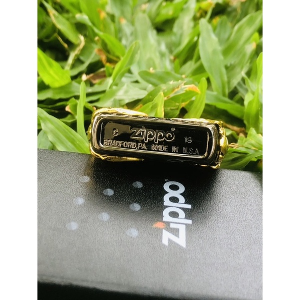 Korek Zippo Motif Emblem Cakar Naga Korek Zippo Unik Korek Premium