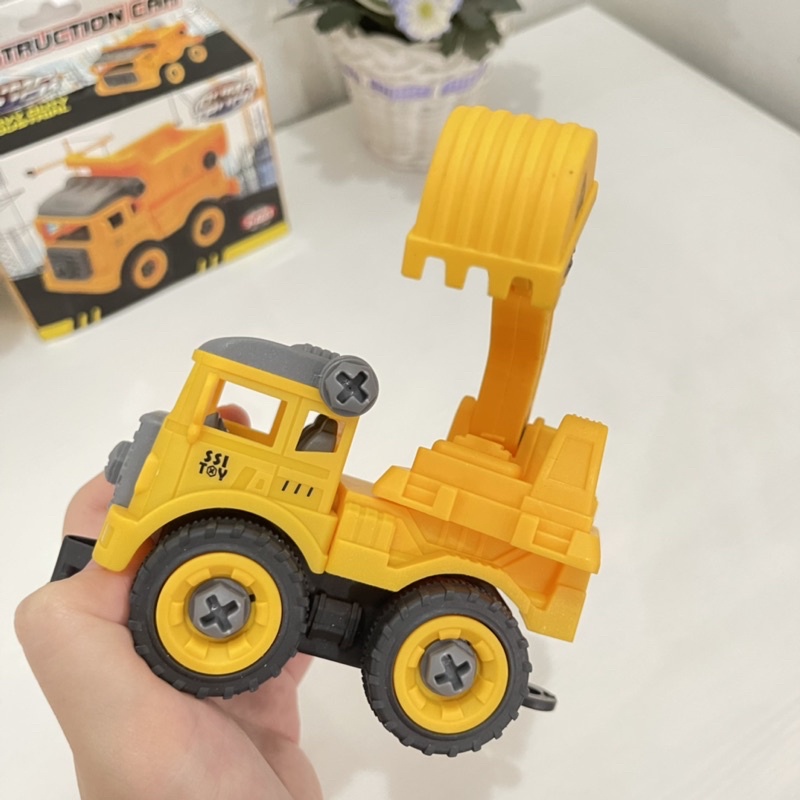 mainan anak Assemble Truck Car Mobil Truck Rakit bongkar pasang