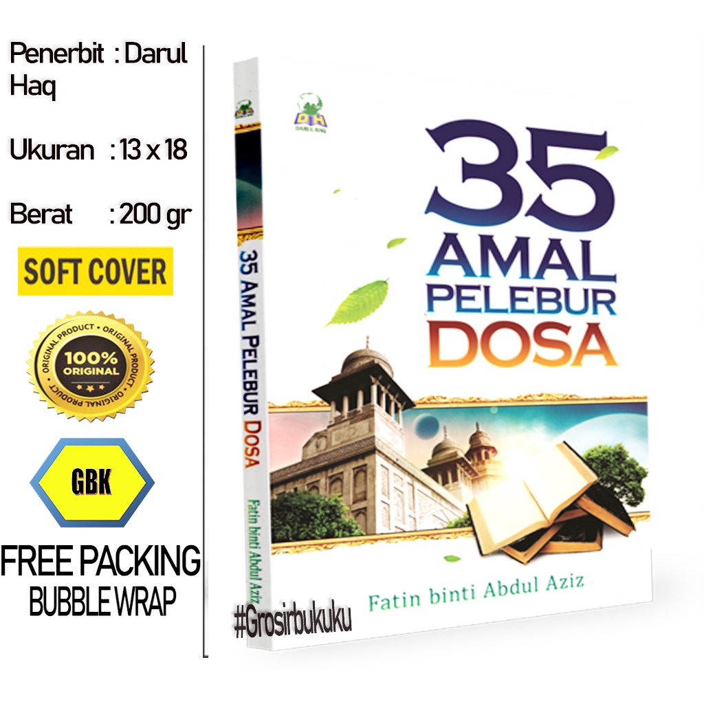 Buku 35 Amal Pelebur Dosa - Darul Haq