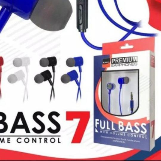 ☏ Headset Handsfree Army Full Bass Earphone Army FullBass Original ➳