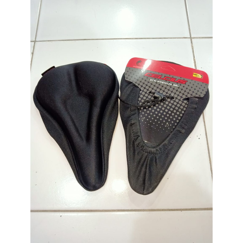 Cover sadel sepeda celcius 3cm premium gel