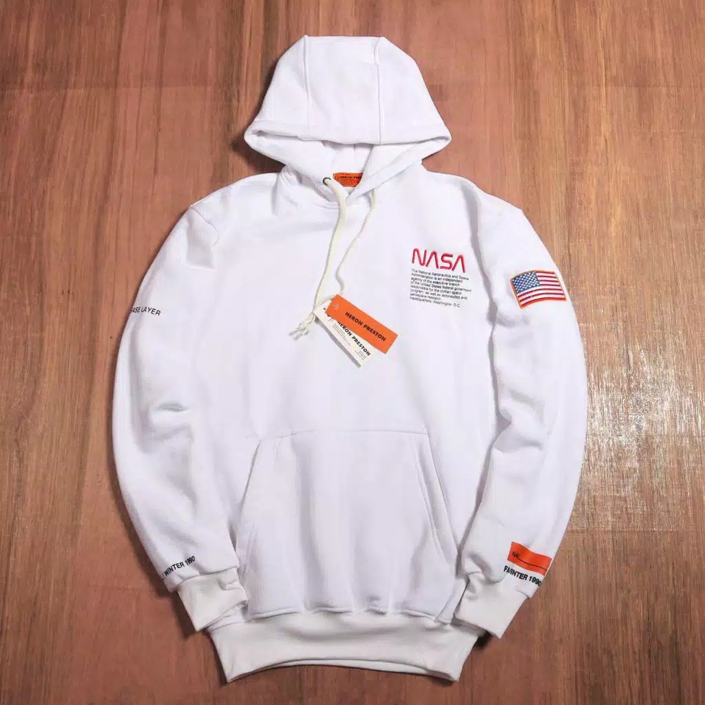 SWEATER HOODIE NASA H&M ORIGINAL CLOTHING | JAKET NASA PRIA | FASHION PRIA
