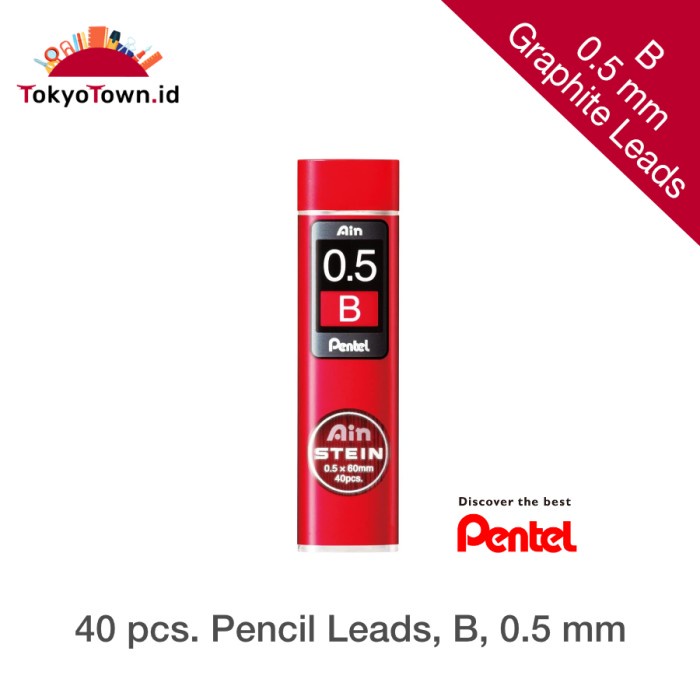 

Produk Pentel Ain Stein Leads For Mechanical Pencil 0.5 Mm Grade B Berkualitas