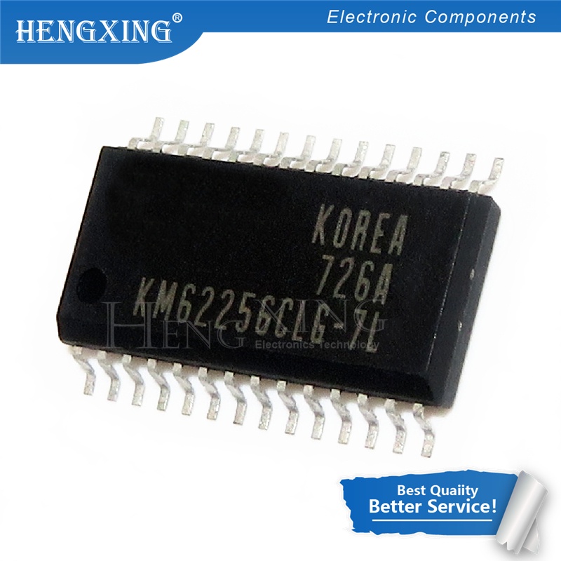 100pcs Ic KM62256DLG-7L KM62256BLG-10L KM62256CLG-7 KM62256 SOP-28