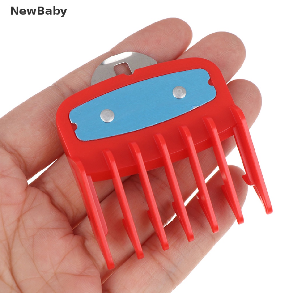 Newbaby Set Sisir Merah Ukuran 1.5 + 4.5mm + Holder Metal Untuk Bayi