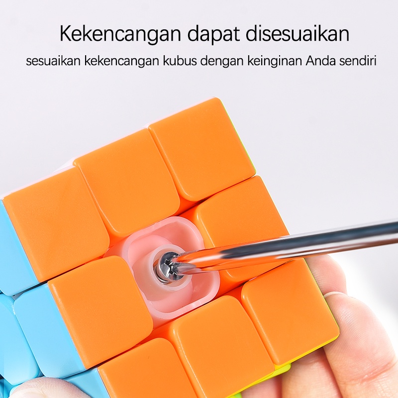 Rubik 3x3 Moyu Meilong MJFS Original Grosir Termurah Rubik Stickerless Mainan Rubik Anak