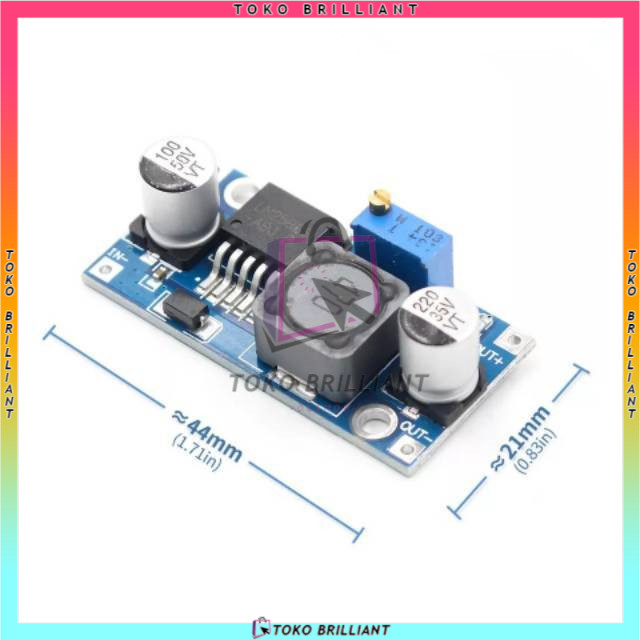 LM2596 LM2596S DC-DC 3-40V ADJUSTABLE STEP DOWN POWER SUPPLY  3A / PENURUN TEGANGAN [cod]